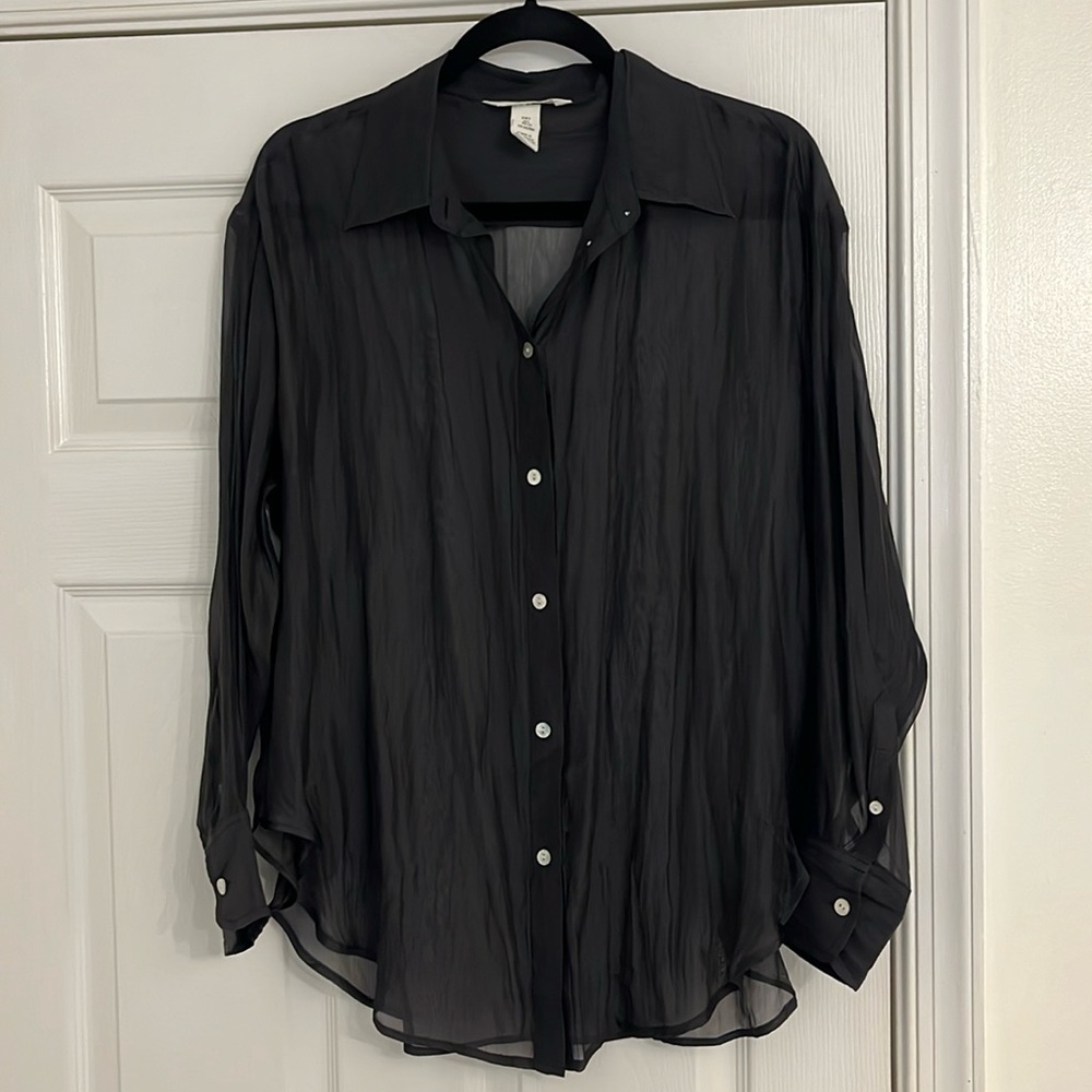 Sheer blouse